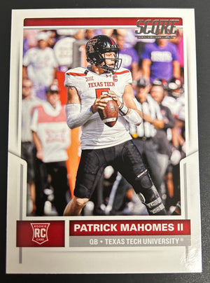 2017 Score #403 Patrick Mahomes II RC - Sweets and Geeks