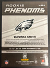 2021 Donruss Optic Rookie Phenoms Jerseys Blue Hyper #5 DeVonta Smith - Sweets and Geeks