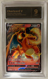 Charizard V - SWSH09: Brilliant Stars # 017/172 (Graded TCG 9)