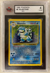 Blastoise - Base Set # 2/102 (Graded KSA 4)