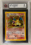 Charizard - Base Set 2 # 4/130 (Graded KSA 4)