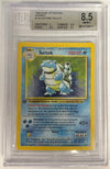 Blastoise (Turtok) (1st Edition) - Base Set #2/102 - GERMAN (Graded Beckett 8.5)