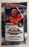 2024 Topps Chrome Baseball Hobby Pack