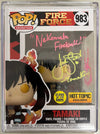 AUTOGRAPHED by Jad Saxton Funko Pop! Animation: Fire Force - Tamaki (Glow in the Dark) (Hot Topic Exclusive) (JSA Cert) #983