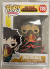 AUTOGRAPHED by Kellen Goff - Funko Pop! Animation: My Hero Academia - Overhaul (PSA Cert) #788