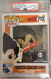 AUTOGRAPHED by Christopher Sabat - Funko Pop! Animation: Dragonball Z - Vegeta (Galick Gun) (Chalice Collectibles) (PSA Cert) #712