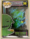 AUTOGRAPHED by Ken Page - Funko Pop! Disney: Nightmare Before Christmas - Oogie Boogie (Blacklight) (OC Celebrity Marketing Cert) #39