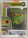 AUTOGRAPHED by Townsend Coleman - Funko Pop! Movies: Teenage Mutant Ninja Turtles: Michelangelo (OC Celebrity Marketing Cert) #1611