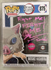 AUTOGRAPHED by Bryce Papenbrook - Funko Pop! Animation: Demon Slayer - Inosuke Hashibira (Flocked) (JSA Cert) #875