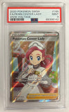 Pokemon Center Lady (Full Art) SWSH04: Vivid Voltage # 185/185 (Graded PSA 9)