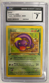 Ekans (1st Edition) Fossil # 46/62 (Graded CGC 7)