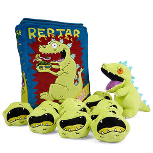 Rugrats 10" Plush Interactive Reptar Cereal Box - Sweets and Geeks