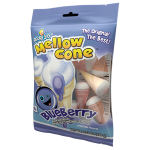 Ricky Joy's Marshmallow Cones- Blueberry 3oz Bag - Sweets and Geeks