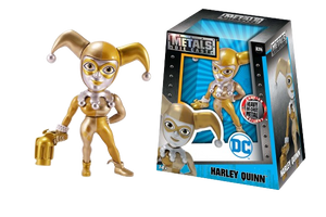 DC 4" Metal DieCast Harley Quinn M396 Collectable Figure - Sweets and Geeks