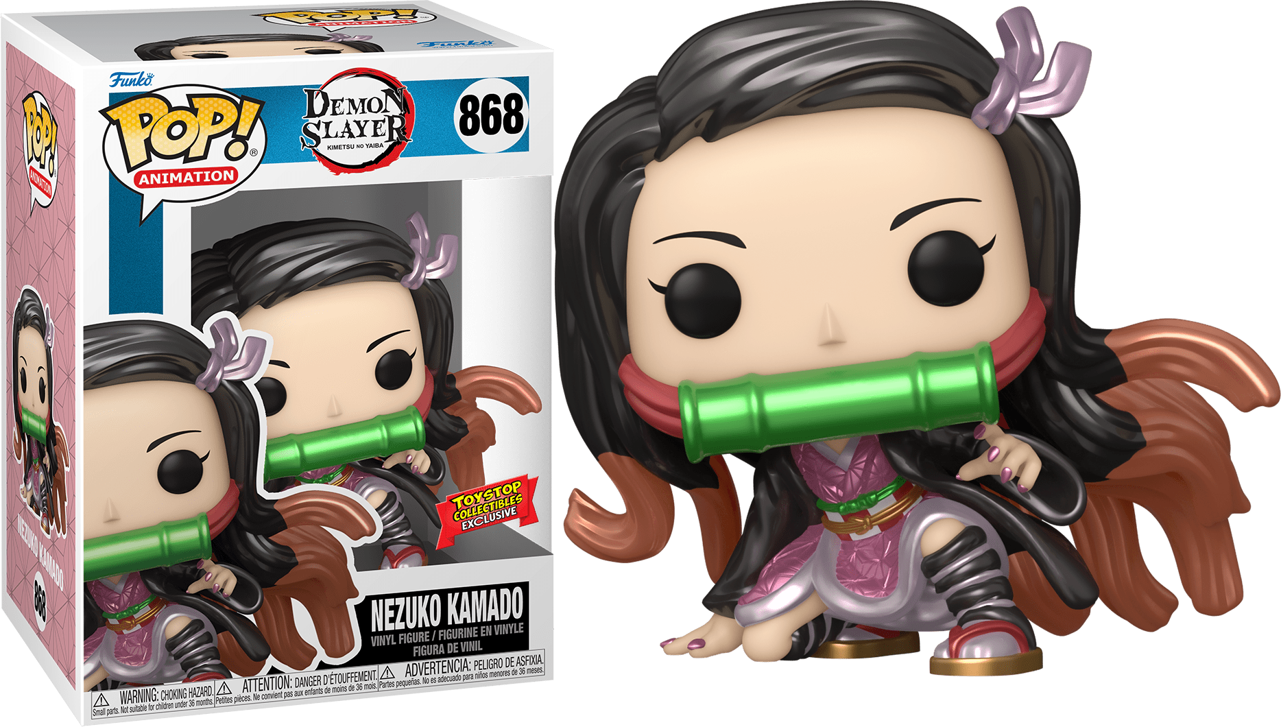 Funko Pop! Animation Demon Slayer Nezuko Kamado Box Lunch Exclusive Figure  #1264