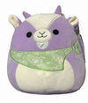 Squishmallows - Louden the Purple Goat w/ Green Bandana 8"