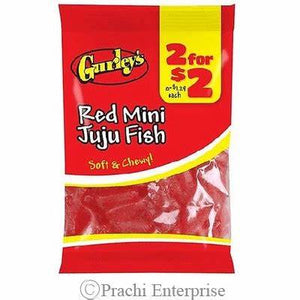 Gurley's Red Mini Juju Fish 2.5oz - Sweets and Geeks