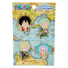 One Piece Super Deformed 4pc Pin Set