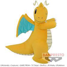 Pokemon Mofugutto Hopepita Dragonite 9" Plush - Sweets and Geeks