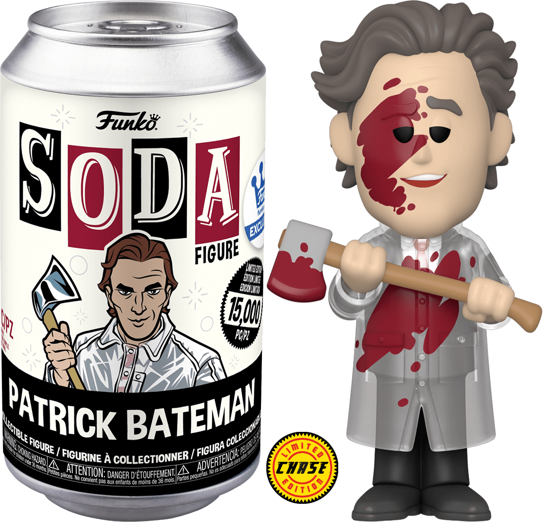 Outlet Patrick Bateman funko chase