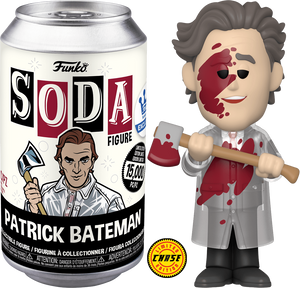 Funko Soda - Patrick Bateman (Opened) (Chase) - Sweets and Geeks