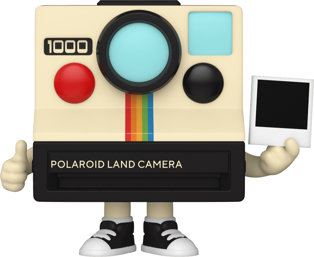 polaroid camera cartoon png