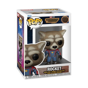 Funko Pop! Marvel: Guardians of the Galaxy: Volume 3 - Rocket #1202 - Sweets and Geeks