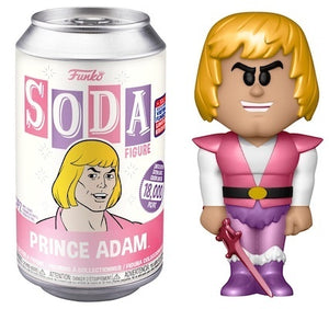 Funko Soda - Prince Adam (Opened) (FunKon 2021 Exclusive) (Metallic Chase) - Sweets and Geeks