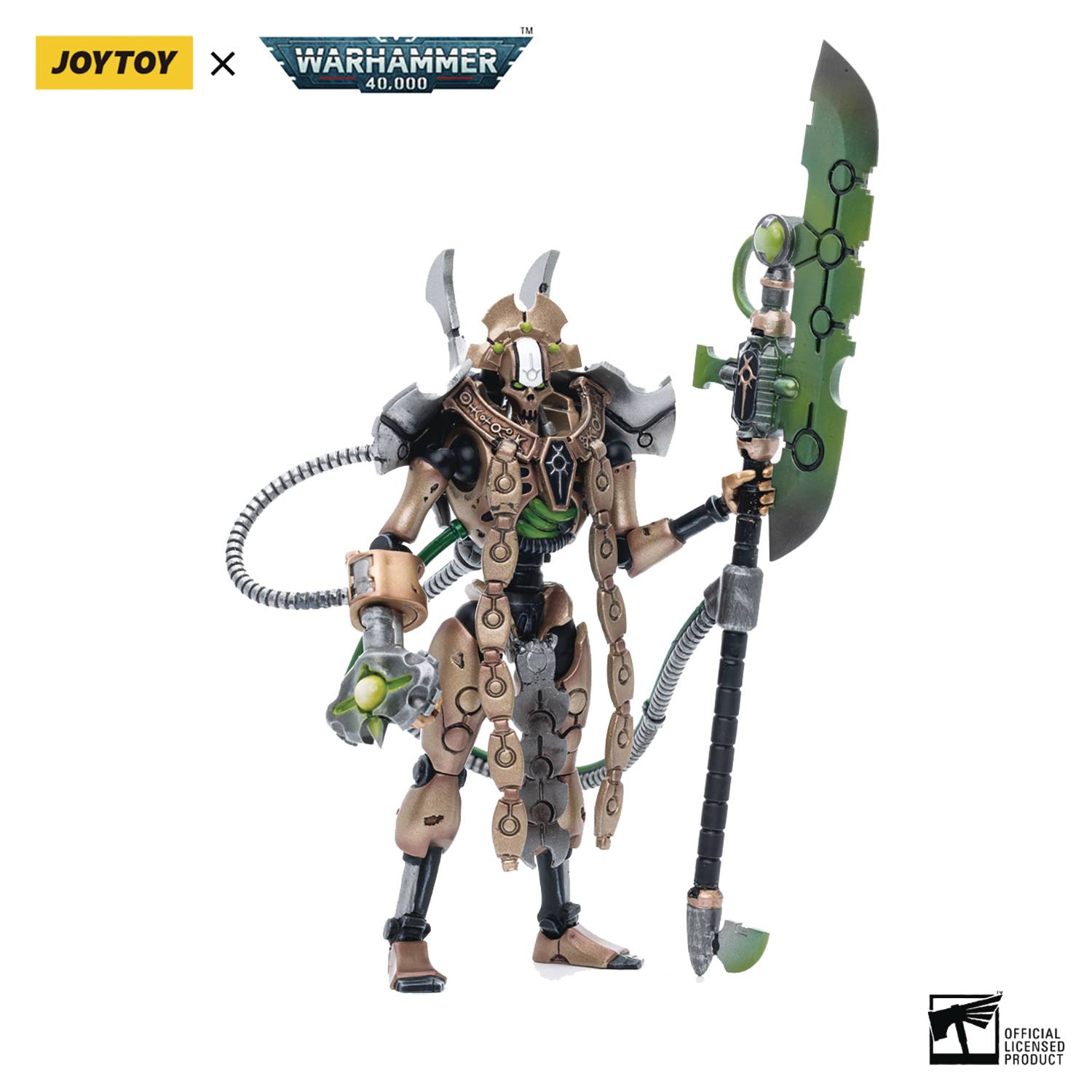 JoyToy Warhammer 40k Necrons Szarekhan Dynasty Overlord 1/18 Scale Fig –  Sweets and Geeks