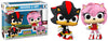 Funko Pop! Games: Sonic The Hedgehog - Shadow & Amy (2 Pack) (Flocked) (Target Con 2024)