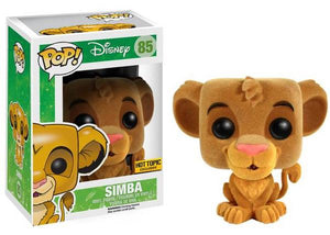 Funko Pop! Disney: The Lion King - Simba (Flocked) (Hot Topic Exclusive) #85 - Sweets and Geeks