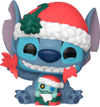 Funko Pop! Disney: Lilo & Stitch - Stitch Unwrapping Gift (Hot Topic Holiday 2024 Exclusive) #1522