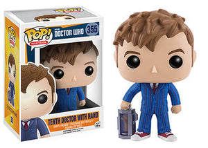 Funko Pop! Doctor Who - Tenth Doctor (w/ Hand) #355 - Sweets and Geeks