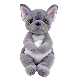 TY Beanie Bellies - Wilfred the Gray Dog 8" - Sweets and Geeks