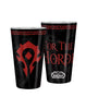 World Of Warcraft - Horde - Large Glass 400ml