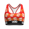 Cup Noodles Womens Sports Bra