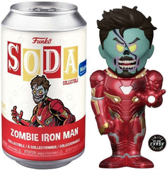 Funko Soda on sale Zombie Iron Man GITD Chase