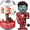 Funko Soda - Zombie Iron Man (Opened) (Walmart Exclusive) (Glow in the Dark Chase) - Sweets and Geeks