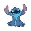 Lilo & Stitch Stitch Sitting Die Cut Wall Sign