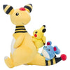 Ampharos, Pikachu and Marill Tokyo Bay R Japanese Pokémon Center Plush