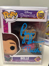 [OC Celebrity Marketing]  Signed By Paige O' Hare Funko Pop! Disney : Disney Princess - Belle #1021 (Cert #OC66859)