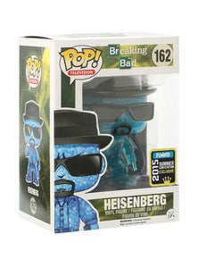 Funko Pop! Television: Breaking Bad - Heisenberg (Blue Crystal) (2015 Summer Convention) #162 - Sweets and Geeks