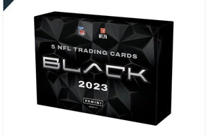 2023 Panini Black Football Hobby Box - Sweets and Geeks