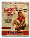 Blackriver Belles Metal Vintage Sign - Sweets and Geeks