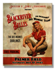 Blackriver Belles Metal Vintage Sign - Sweets and Geeks