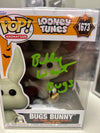 Funko Pop! Animation: Loony Tunes - Bugs Bunny (Ghost) #1673 (AUTOGRAPHED by Billy West) (OC53380)