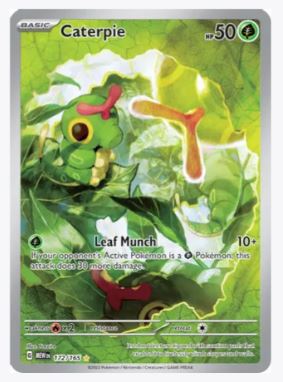 Caterpie (Illustration Rare) SV: Scarlet and Violet 151 #172/165 - Sweets and Geeks