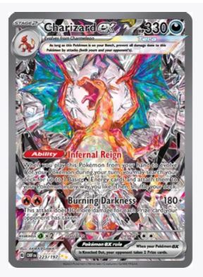 Charizard ex (Special Illustration Rare) SV03: Obsidian Flames # 223/197 - Sweets and Geeks