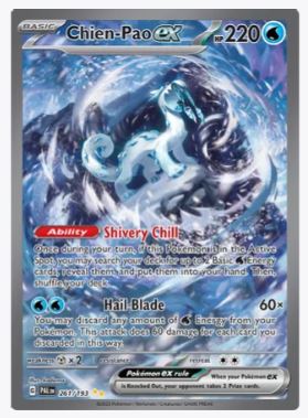 Chien-Pao ex (Special Illustration Rare) SV02: Paldea Evolved # 261/193 - Sweets and Geeks