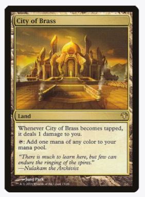 City of Brass - Magic Modern Event Deck - #15/26 - Sweets and Geeks